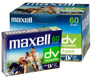 Kaseta Mini DV Maxell DVM60 5 szt. - 2864123227