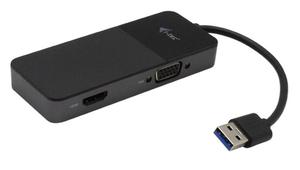 Adapter Dual USB 3/USB-C do HDMI 4K/VGA - 2864123293