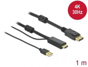 Kabel/konwerter z HDMI do DisplayPort 1m - 2864123341