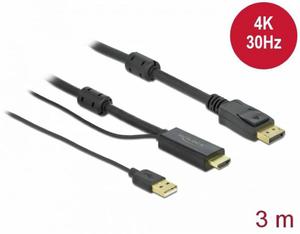 Kabel/konwerter z HDMI do DisplayPort 3m - 2864123343