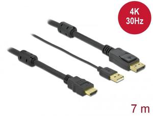 Kabel/konwerter z HDMI do DisplayPort 7m - 2864123345