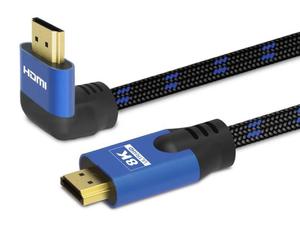 Kabel HDMI 2.1 Premium ktowy 1,8m - 2864123390