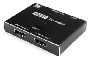 Przecznik HDMI 2.1 8K 2x1 - 2873141905