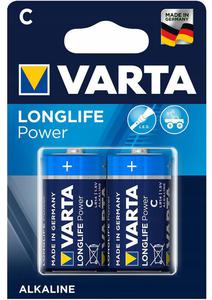 Baterie alkaliczne Varta Longlife Power C 2szt. - 2873141950