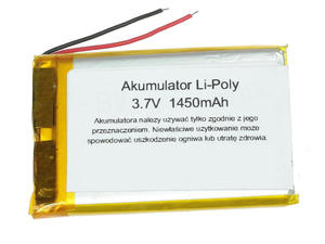 Akumulator Li-Poly 1450mAh 3,7V - 2846994490