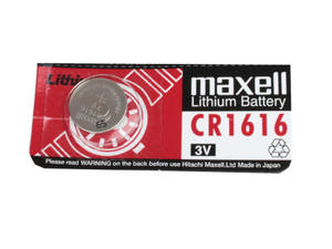 BATERIA LITOWA CR1616 -Maxell - 2846994494