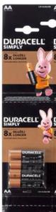 BATERIA Alkaliczna AA LR06 DURACELL (4szt) - 2859655228