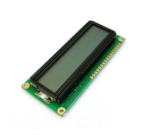 WYSWIETLACZ LCD 2x16 80x36 zielone podwietlenie - 2823035706