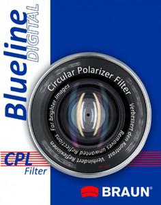 Filtr CPL Braun Blueline 55mm