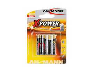 Bateria alkaliczna Ansmann X-Power 4xAAA (LR03) - 2850898907