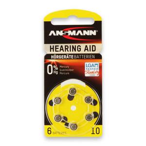 Bateria cynkowo-powietrzna Ansmann Hearing Aid 10 - 2850899106