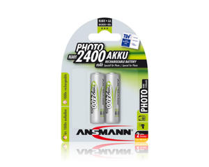 Akumulatory NiMH Ansmann 2x AA 2400mAh Photo - 2850898816