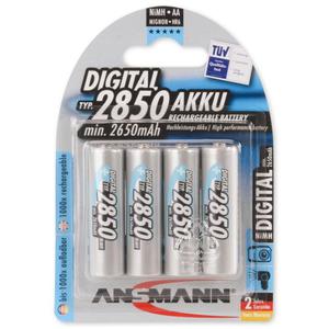 Akumulatory NiMH Ansmann 4x AA 2850mAh Digital - 2850898818