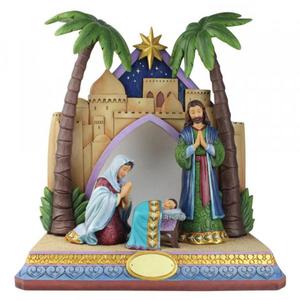 Szopka Deluxe Holy Family Limited Edition 6008924 Jim Shore Figurki 44,5 cm figurka ozdoba witeczna - 2866777861