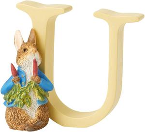 Literka U wymiar 3D Krlik Piotru Peter Rabbit A5013 Beatrix Potter - 2866777876