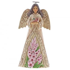 Anio szczcia sierpie patron urodzonych w sierpniu Monthly Angel Figurine August Angel 6001569...