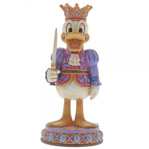 Kolekcjonerski Dziadek do orzechw Kaczor Donald Reigning Royal (Donald Duck Figurine) 6000948 Jim Shore figurka ozdoba witeczna - 2860624423