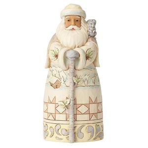 Biay Mikoaj - zimowa przygoda czeka -Winter Adventure nd Santa with Cane) 6001415 Jim Shore...