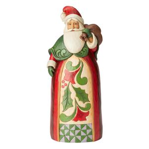 Duy Mikoaj 50 cm Santa with Bag Statue 6004321 Jim Shore figurka ozdoba witeczna - 2866777838