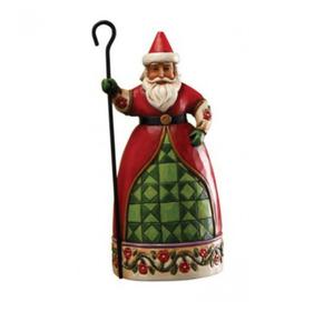 Mikoaj witeczny, (Santa With Cane Figurine), 4017601E Jim Shore figurka ozdoba witeczna - 2825521128