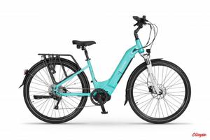 Rower elektryczny Ecobike D2 City, Panasonic 48V 14 Ah (672 Wh), 17", Menthol, 2023 - 2877382378