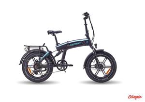 Rower elektryczny JOBOBIKE Eddy Fatbike 14Ah black 2022 - 2877468596