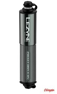 Pompka rczna Lezyne POCKET DRIVE HV ABS FLEX HOSE 90psi d. krtka 140mm szara - 2876006477