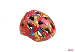 Kask rowerowy Kellys SMARTY graffiti red - 2873674029