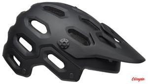 Kask mtb Bell Super 3 matte gloss black gray - 2873825058