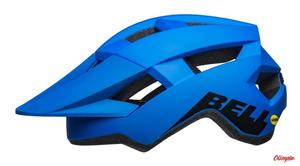 Kask mtb Bell Spark Integrated Mips matte gloss blue black - 2873674549