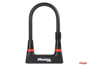 Zapicie rowerowe MASTERLOCK U-LOCK 14mm 104mm 210mm KLUCZYK CZARNE - 2873368294