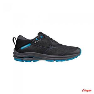 Buty Mizuno Wave Rider GTX W Czarno-Niebieskie - 2870168095