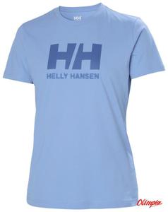 Koszulka damska HELLY HANSEN HH LOGO T-SHIRT brigt blue - 2873825202