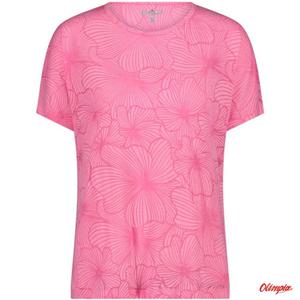 Koszulka damska CMP Campagnolo T-SHIRT - Pink Fluo 33N7976 - 2874325241