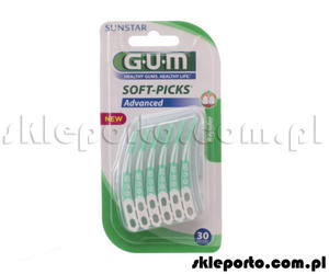 GUM Soft-Picks Advanced 30 szt - szczoteczki midzyzbowe - 2845557404