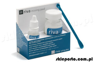 Riva luting plus 25 g proszek + 8,9 ml pyn - glasjonomer do mieszania rcznego - 2861554879