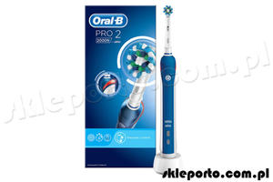 Braun Oral-B szczoteczka elektryczna PRO 2 2000 Black CrossAction - 2861555167