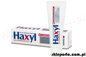 Haxyl 75g el zmniejsza nadwraliwo zapobiega prchnicy remineralizacja szkliwa - Chema - 2874580223