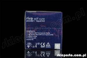 Riva self cure SC 15g proszek + 6,9 ml pyn - glasjonomer do mieszania rcznego - 2833268646