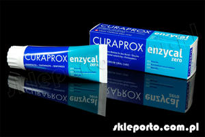 Curaprox Enzycal ZERO pasta przeciw prchnicy 75 ml z systemem laktoperoksydazy stosowana u dzieci i dorosych - 2833268794