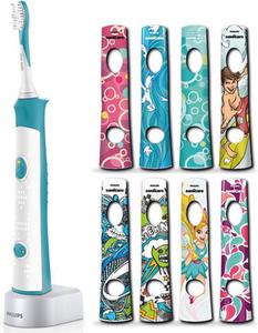 Sonicare HX6321/04 for Kids AQUA Stickers Philips - szczoteczka soniczna dla dzieci z Bluetooth - 2833268804