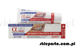 Alfa Ortho Dzie pasta ortodontyczna 75 ml - asortyment ortodontyczny - 2833269070