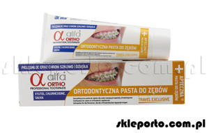 Alfa Ortho Travel Exclusive pasta ortodontyczna 75 ml - asortyment ortodontyczny - 2833269072