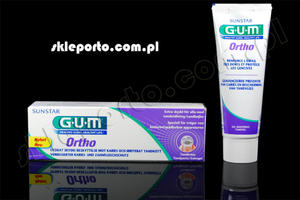 GUM Ortho pasta ortodontyczna 75 ml - higiena ortodontyczna - 2833268476