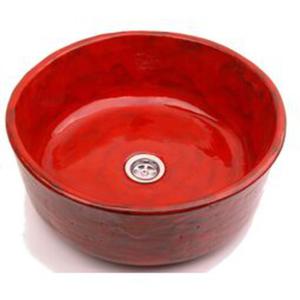 Umywalka Artystyczna Ceramiczna, Nablatowa Um5l Dua Kolor: Czerwony - 2857524041