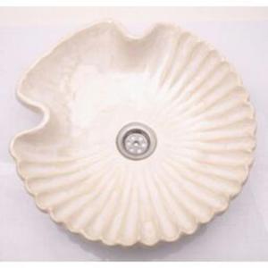Umywalka Artystyczna Ceramiczna Um19h Muszla Maa Kolor: Biay - 2857524029