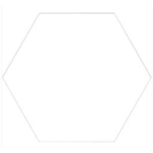 Basic White Hex Gres 22x25 - 2865462539