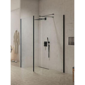 New Modus Black Kabina Walk-In, Szko Czyste 8mm 80x200 (Exk-0096) - zapytaj o dodatkowe 10% rabatu - 2861400481