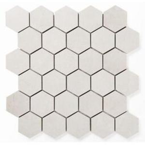 Heksagon Light Grey Mozaika 30x30 - 2862763391