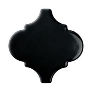 Bondi Black Arabesque Shine Pytka cienna 15x15 - 2868119487